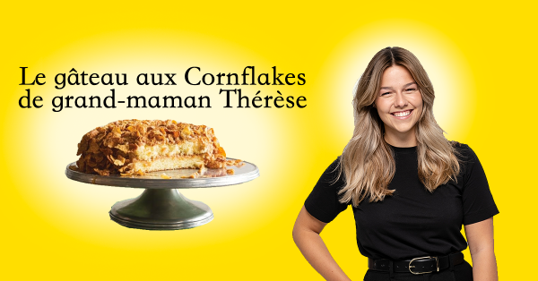 Le gâteau aux Cornflakes de grand-maman Thérèse