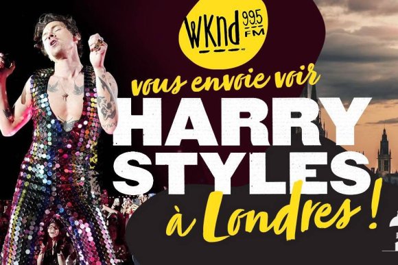 La gagnante du concours «Harry Styles à Londres» 