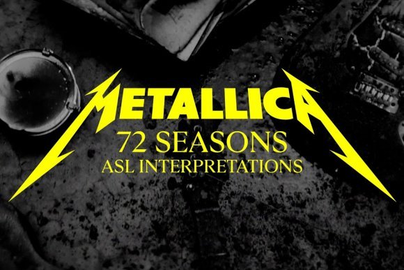 Le nouvel album de Metallica offert en langue des signes