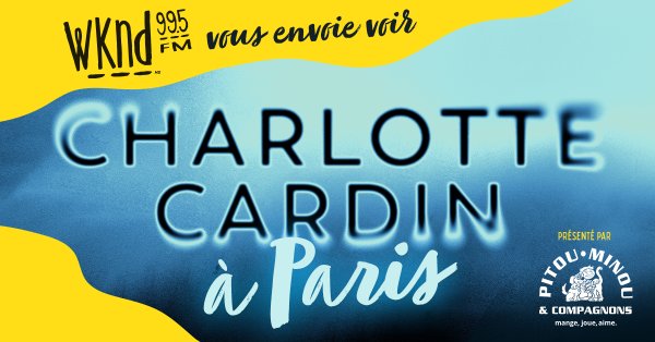 Envolez-vous à Paris pour voir Charlotte Cardin!
