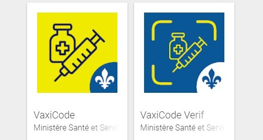 VaxiCode finalement disponible sur Android 