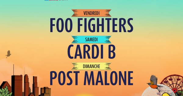 Foo Fighters, Post Malone, Cardi B à Osheaga 2021