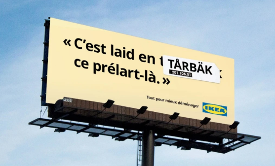 Tout le monde parle de la nouvelle campagne publicitaire de IKEA et on doit avouer qu'elle est bonne en KOLAX